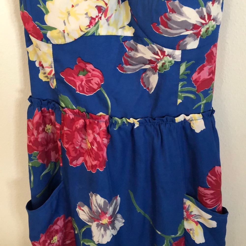 AE blue floral dress - Picture 4 of 9